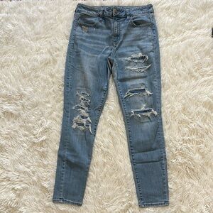 Super stretch American eagle jeans